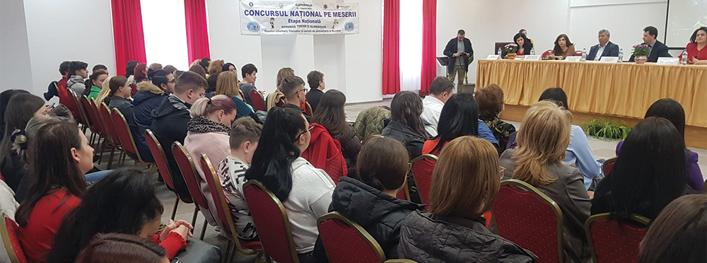 Carmistin a sponsorizat Concursul Național pe Meserii, organizat de Ministerul Educației, în județul Vâlcea